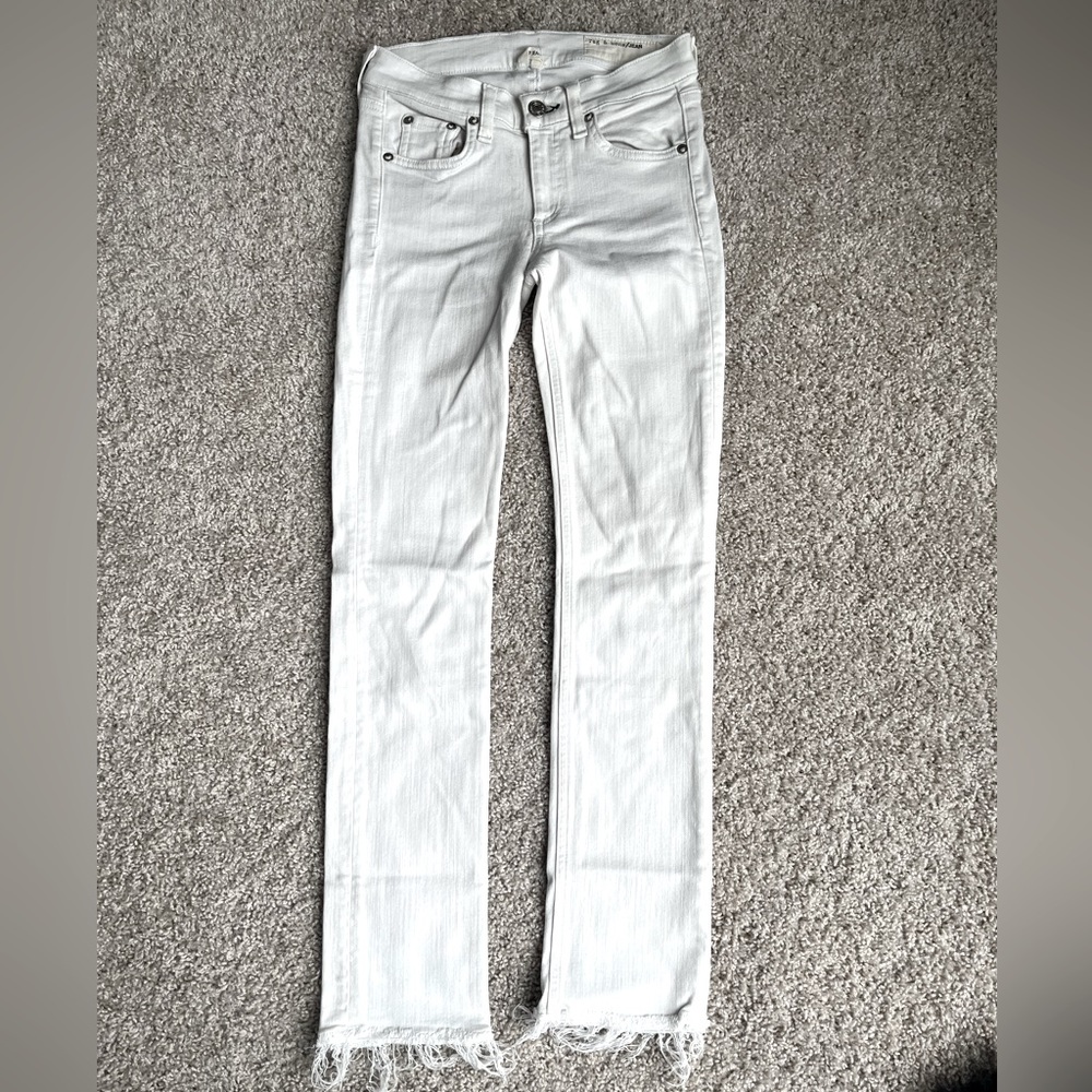 RAG & BONE - Crop Jeans - WHITE